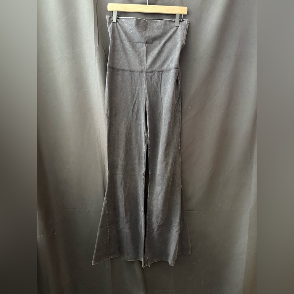 Aerie Charcoal Wide Leg Pants